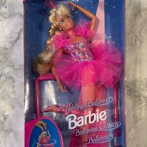 TWIRLING BALLERINA BARBIE DOLL 1995 Mattel 15086 NRFB